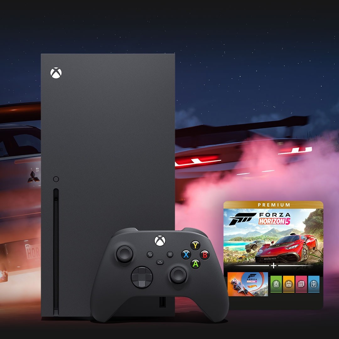 Console Xbox Series X 1TB SSD e Forza Horizon 5 – Edição Premium na Casas Bahia