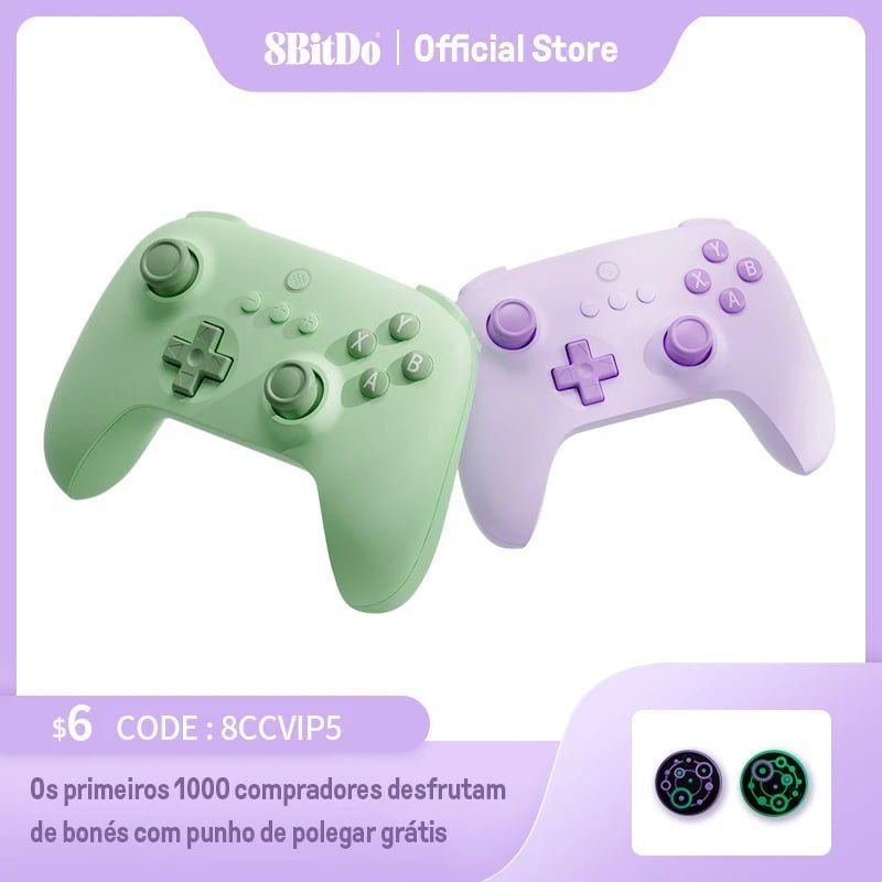 Controle 8BitDo Ultimate C Cupom na Aliexpress