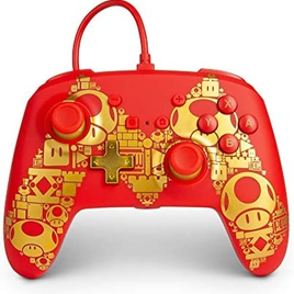 Controle com Fio Powera Mario Gold M Nintendo Switch - 1516987-01 na Amazon