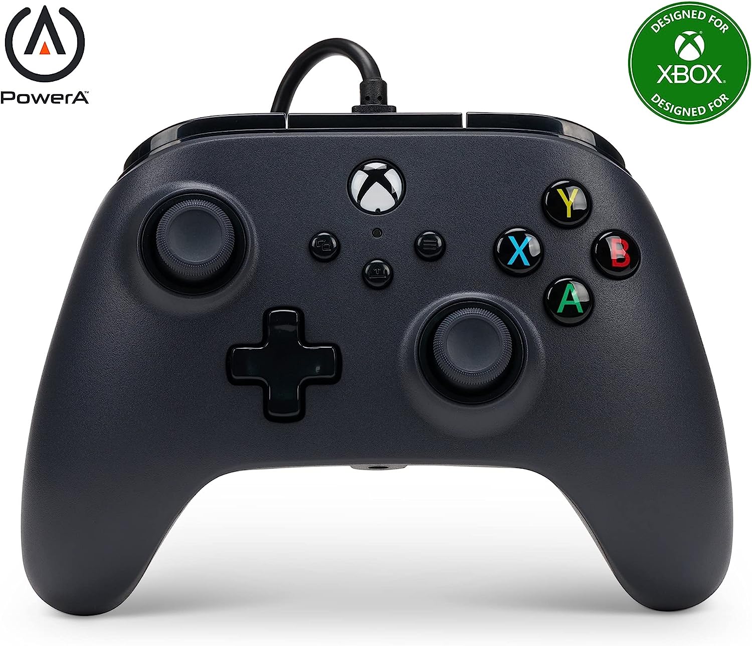 Controle com fio PowerA para Xbox Series X|S e Xbox One, preto na Amazon