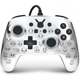 Controle PowerA Enhanced Pikachu Black & Silver - Nintendo Switch na Amazon