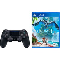 Controle PS4 Sem Fio Dualshock 4 Sony + Jogo Horizon Forbidden West - PS4 na Americanas