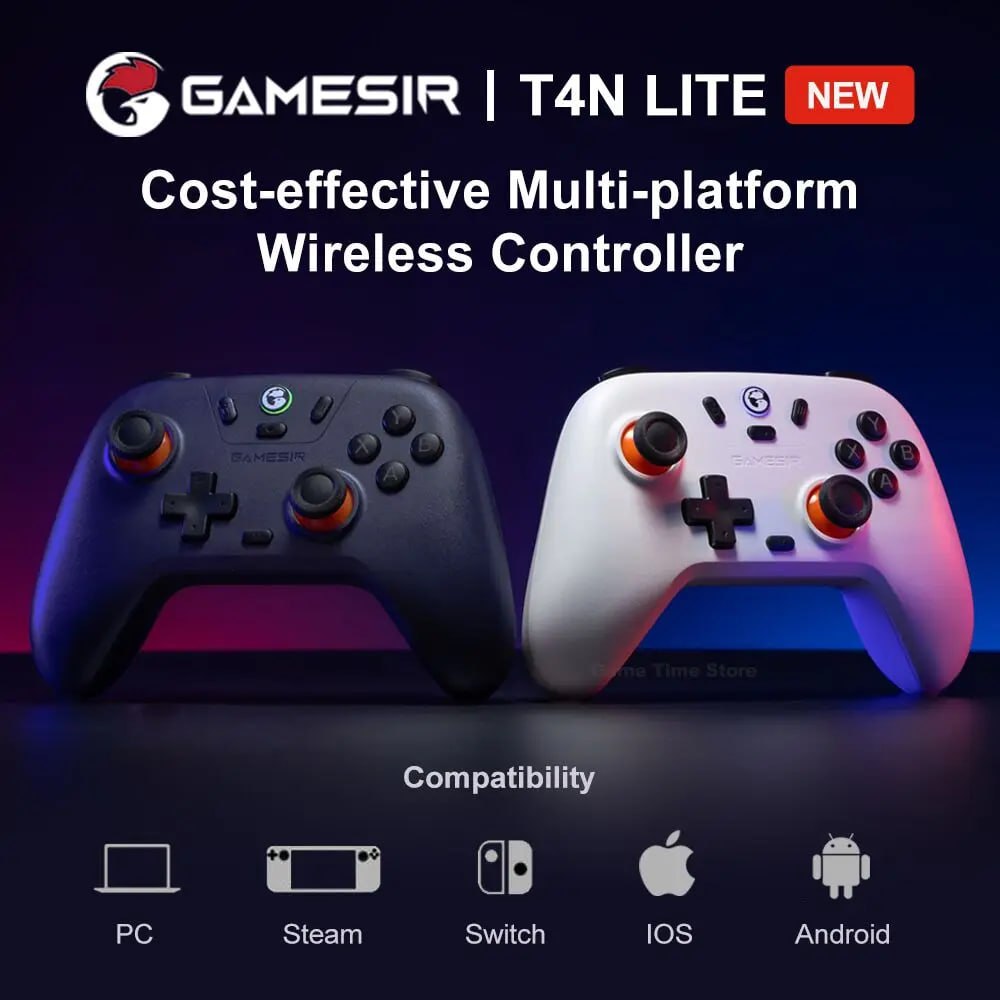 Controle Sem Fio Gamesir T4 Nova Lite -Analógicos Hall Effect na Aliexpress