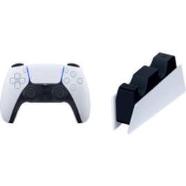 Controle sem fio Sony DualSense para PlayStation 5 + Base de Carregamento Sony Para Controle DualSense - CFI-ZDS1R na Americanas