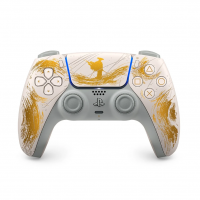 Controle Sem Fio Sony DualSense PS5, Edição Limitada Ouro, Ghost Of Yotei - 1000048384 na KaBuM!