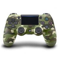Controle Sem Fio Sony Dualshock® 4 Green Camouflage Para Playstation® 4 - PS4 na Fastshop