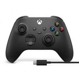 Controle Sem Fio Xbox + Cabo USB-C 2,7m - 1V8-00013 na KaBuM!