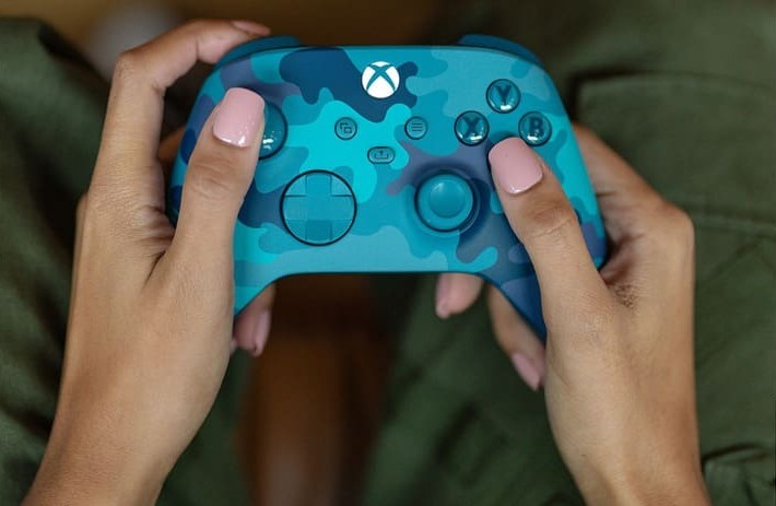 Controle Sem Fio Xbox Series – Mineral Camo Special Edition na Ponto