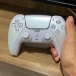 Controle Sony DualSense PS5, Sem Fio, Chroma Pearl na KaBuM!