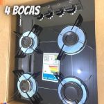 Cooktop 4 bocas Chamalux ultra chama Bivolt Trempe de Chapa Preto na Amazon