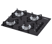 Cooktop 4 bocas Chamalux ultra chama preto Bivolt na Amazon
