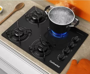 Cooktop 4 Bocas Continental a Gás GLP Preto – KC4GP na Magazine Luiza