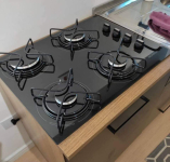Cooktop 4 Bocas Mondial a Gás GLP Preto – CTG-01 na Magazine Luiza