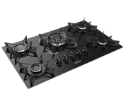 Cooktop 5 Bocas a Gás Itatiaia Electra Glass Tripla Chama Acendimento Superautomático Preto Bivolt na Amazon