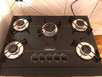 Cooktop 5 bocas Chamalux ultra chama preto Bivolt T.C na Amazon