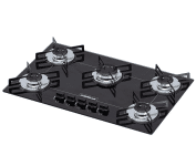 Cooktop 5 bocas Chamalux ultra chama preto T.C BIVOLT na Amazon