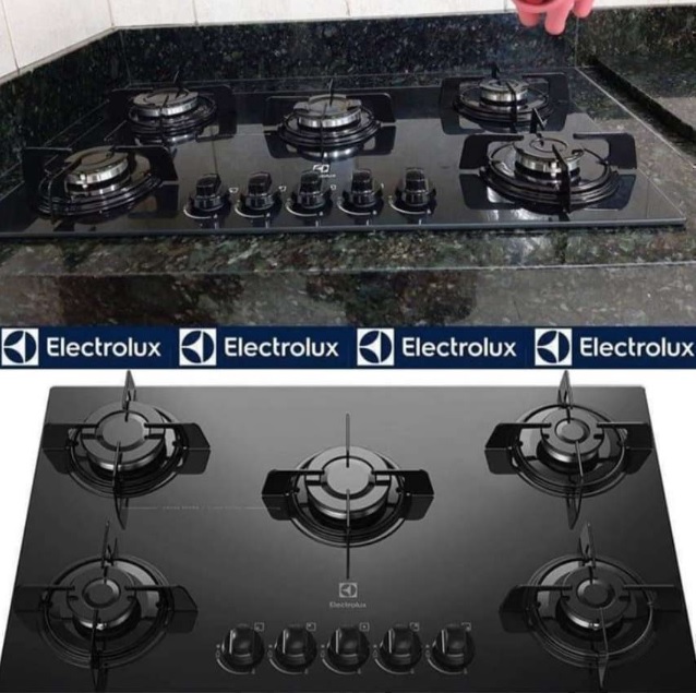 Cooktop 5 bocas Electrolux a Gás 5 Bocas (KE5GP) – Bivolt na Shopclub