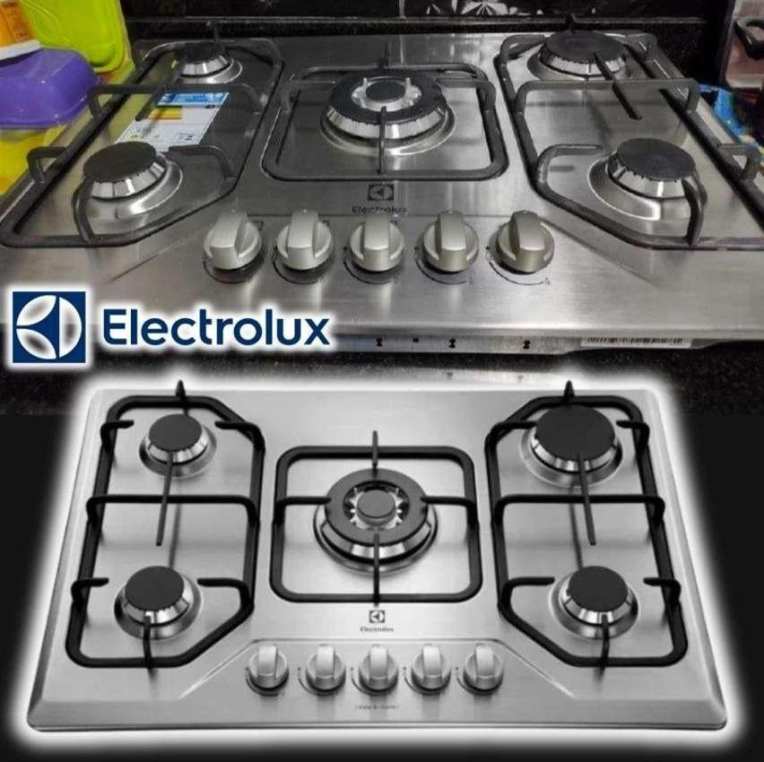 Cooktop 5 Bocas Electrolux a Gás Inox com Tripla Chama (GT75X) – Bivolt na Shopclub