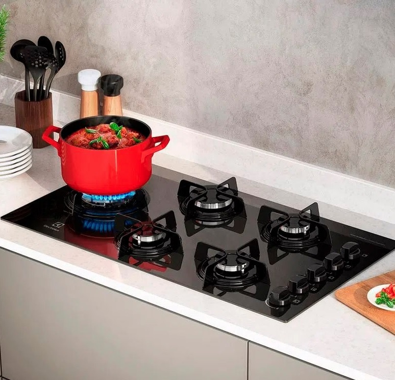 Cooktop 5 bocas Electrolux a Gás (KE5TD) – Bivolt na Shopclub