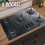Cooktop 5 Bocas Itatiaia Essencial Bivolt na Magazine Luiza