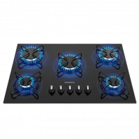 Cooktop 5 Bocas Mondial A Gás GLP Preto - CTG-02 na Magazine Luiza