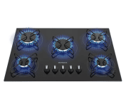 Cooktop 5 Bocas Mondial a Gás GLP Preto – CTG-02 na Magazine Luiza