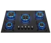 Cooktop 5 Bocas Mondial a Gás GLP Preto na Magazine Luiza