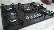 Cooktop 5 Bocas Philco Cook Chef 5 TC à Gás – GLP Preto Tripla-chama Cook Chef 5 TC ♨️♨️ na Magazine Luiza