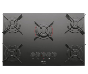 Cooktop à Gás 5 Bocas Fit Line Mesa de Vidro Preto Bivolt na Amazon