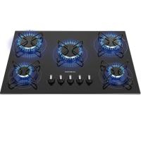 Cooktop A Gás, 5 Bocas, Preto/Inox, Bivolt - CTG-02 na Amazon