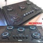 Cooktop a Gás Mondial, 5 Bocas, Bivolt, Preto/Inox – CTG-02 na Amazon