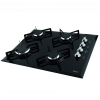 Cooktop Brastemp Ative! Touch Timer 4 Bocas Vidro Preto - BDT62 - BDT62AEUNA - Marketplace na Ponto