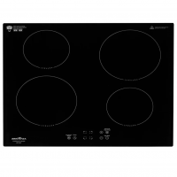Cooktop Britânia 4 Bocas Vidro Preto Indução - BCT04P na Britânia