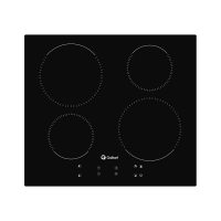 Cooktop Gallant 4 Bocas Vitrocerâmico Preto Indução 220V Painel Touch Screen na WebContinental