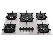 Cooktop Mueller 5 Bocas de Alumínio com Queimador Tripla Chama MCG5BK na Amazon