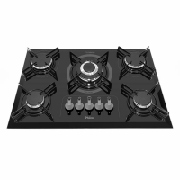 Cooktop Philco 5 Bocas Superautomático Bisotê Preto Bivolt PCT05TC na WebContinental