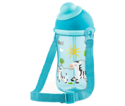 Copo Cantil Canudo Silicone – Lillo, Azul, 390 ml na Amazon