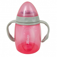 Copo Com Alças E Bico Em Silicone Colors Rosa, Clingo, Rosa na Amazon