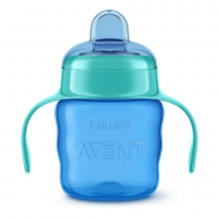 Copo De Transição Philips Avent 200ml 6m+ Azul Com Alças na Amazon
