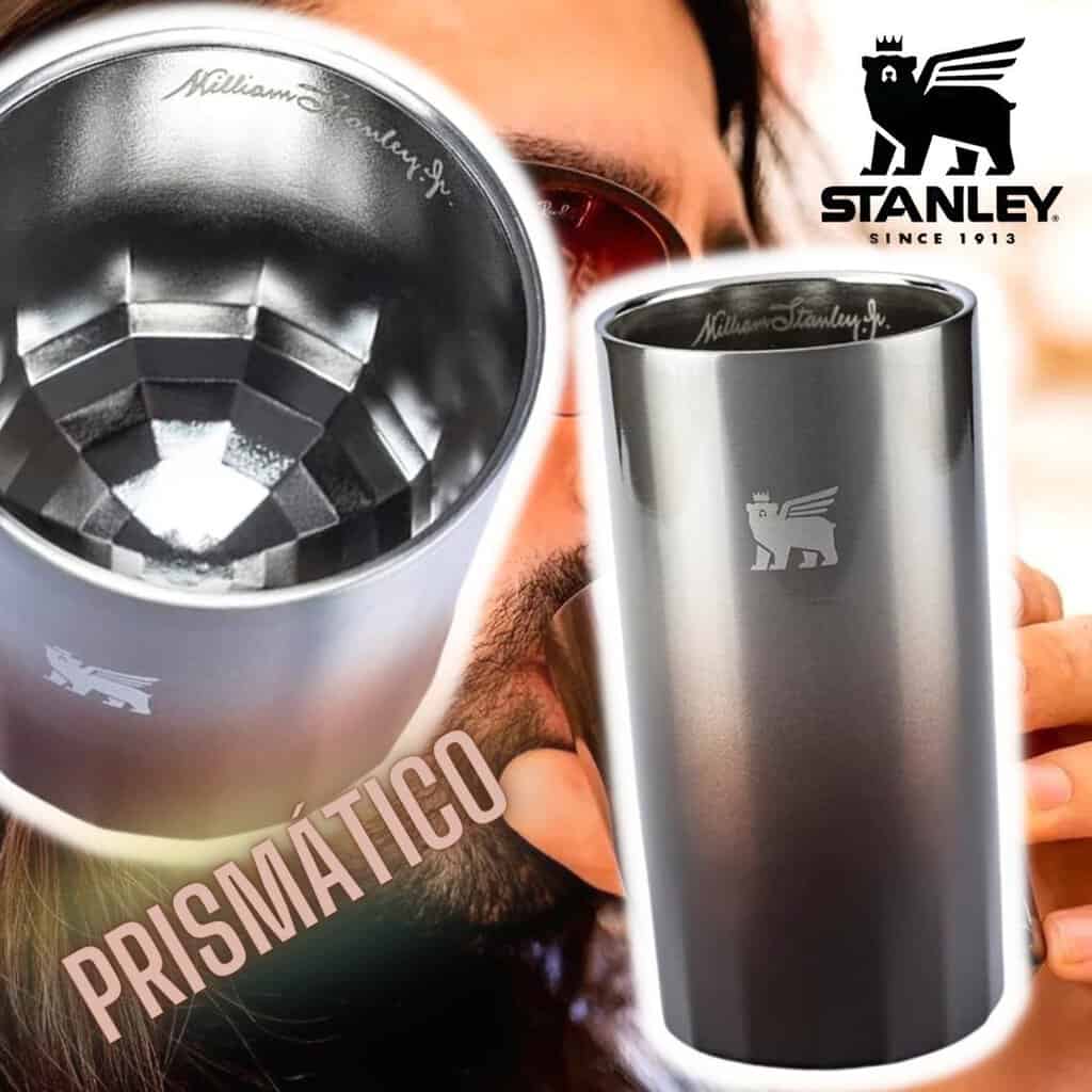 Copo Prismático ALTO/BAIXO FOUNDRY ou ALTO/BAIXO BOURBON Stanley 381ml/201ML na Stanley