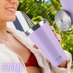 Copo Térmico com Canudo Kouda 570ml na Amazon