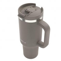 Copo Térmico Com Canudo Streeterville 1,18L - Cinza na Amazon