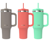 Copo Térmico com Canudo Streeterville 1,18L na Amazon