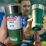 Copo Térmico com Tampa 600ml Verde Coleman na Amazon