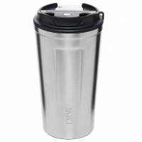 Copo Térmico De Aço Inox Parede Dupla Com Tampa E Termômetro Motion 500ml - Lyor na Amazon
