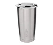 Copo Térmico de Aço Inox WOLFF Parede Dupla Com Tampa 600ml Prata na Amazon