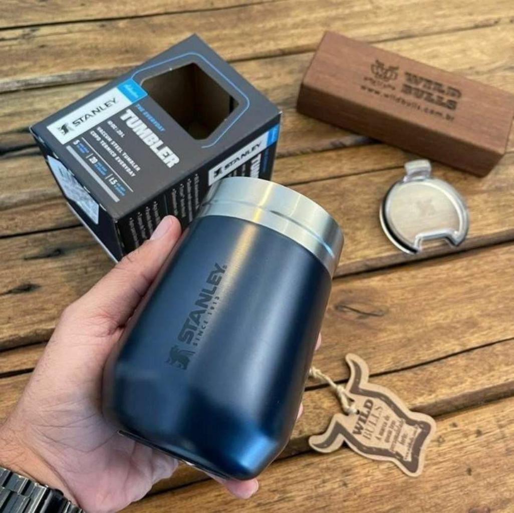 Copo térmico Everyday Stanley|296ml – Azul na Amazon