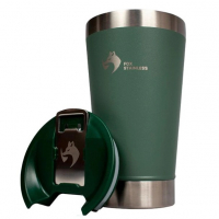 Copo Térmico Fox Stainless Quente E Frio Com Tampa 473ml Verde na Americanas