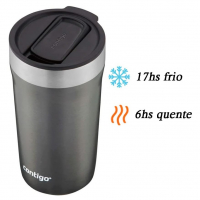Copo Térmico Street 414ml Preto Contigo na Amazon