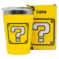 Copo Viagem Snap Mario Cubo Em Plástico Com 300 Ml - Zonacriativa na Fastshop